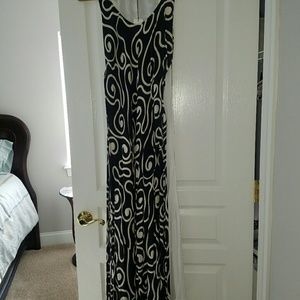 Anna Ocean black/white dress